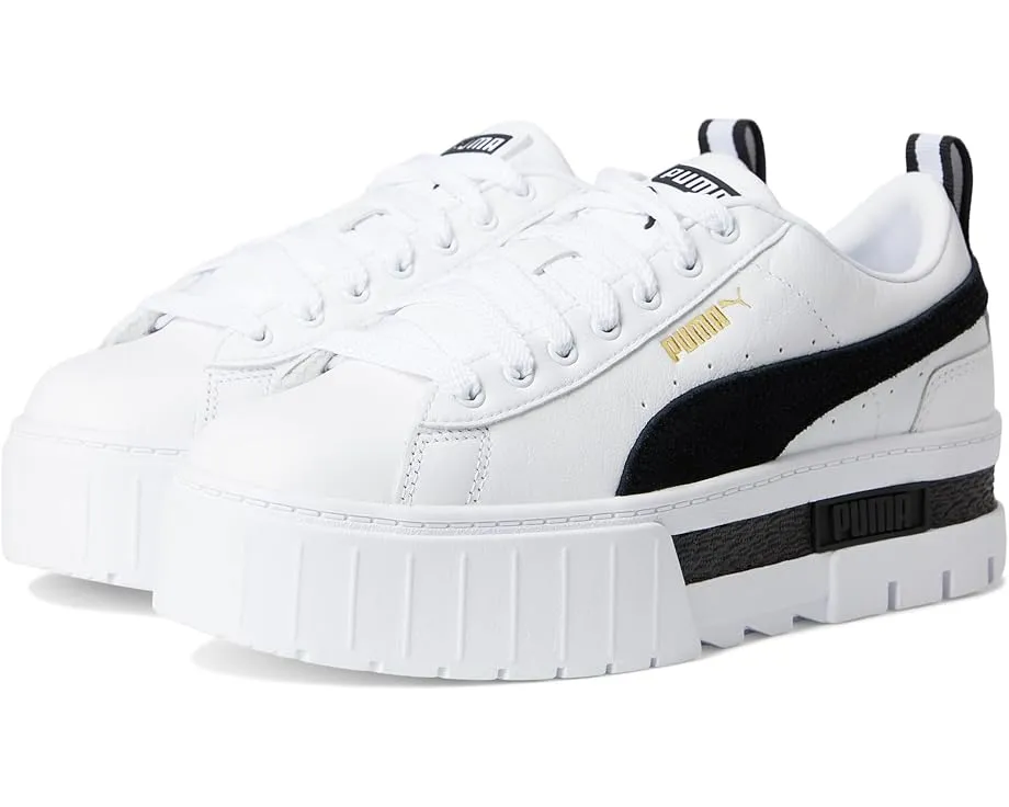 Кроссовки Puma Mayze из комбинированных материалов с петлей на пятке