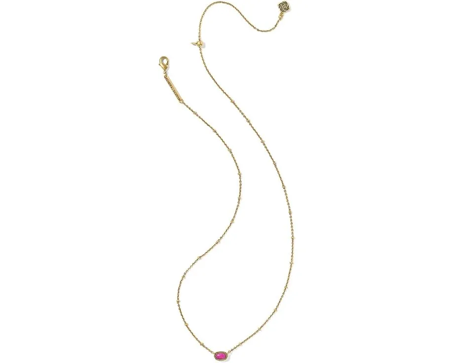 Короткое колье Kendra Scott Mini Elisa Satellite с подвеской