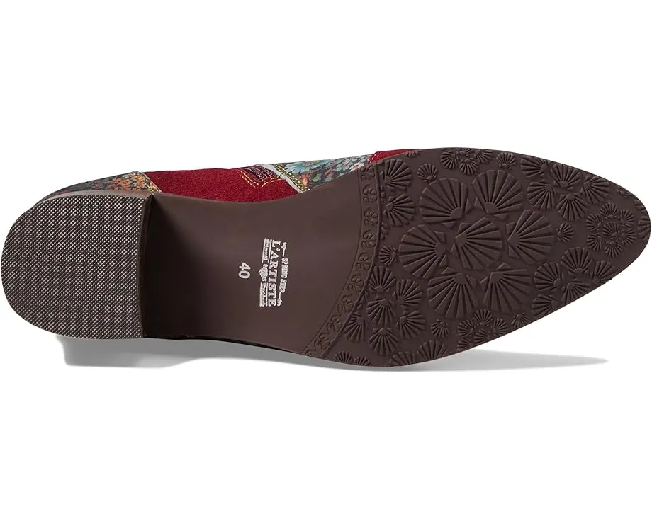 Ботинки L'Artiste by Spring Step Lady Luck с цветочным принтом и молнией