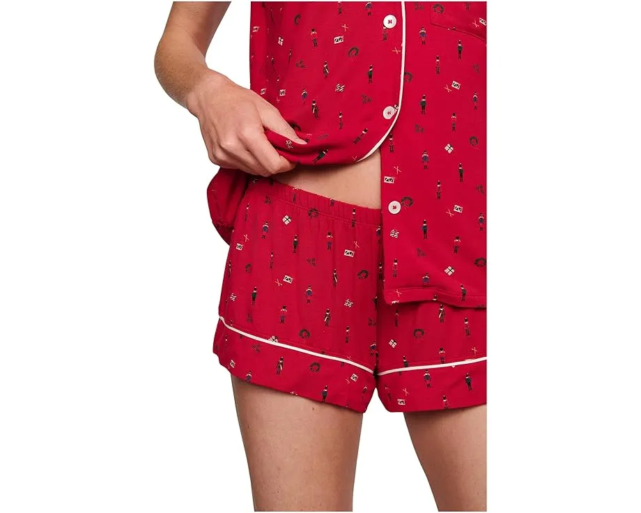 Eberjey Короткий комплект пижамы Gisele Printed из тенсела