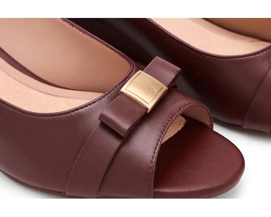Туфли Cole Haan Go-to Malta Peep Toe Bow на платформе
