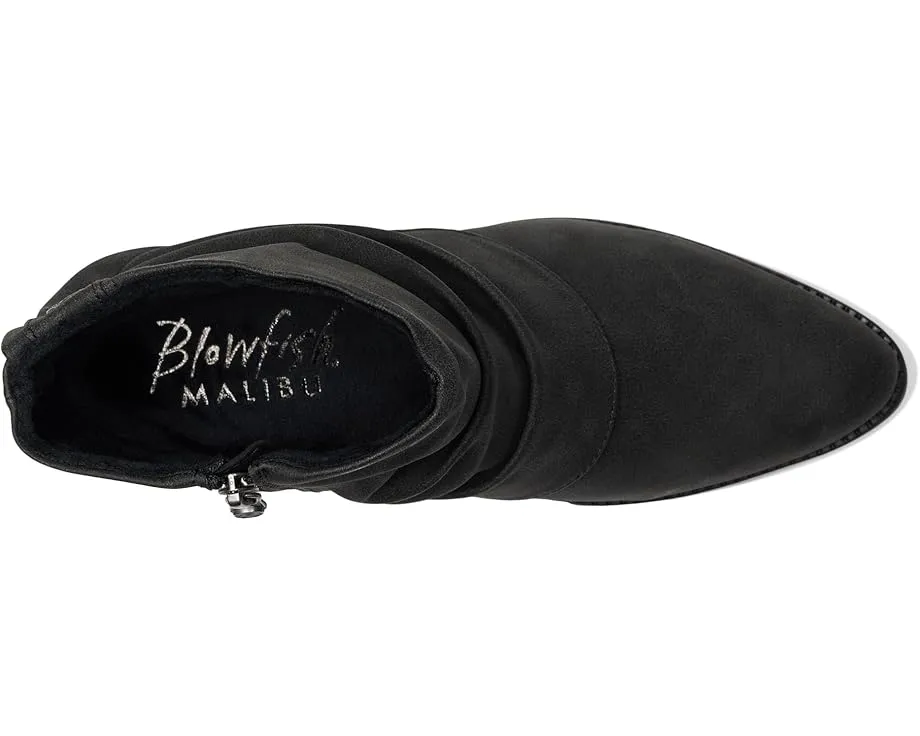 Ботильоны Riley Booties из искусственной замши с меховой отделкой