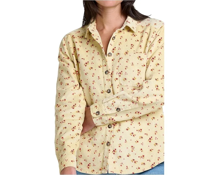 Рубашка Toad&Co Cascadia с отложным воротником из смеси конопли и хлопка