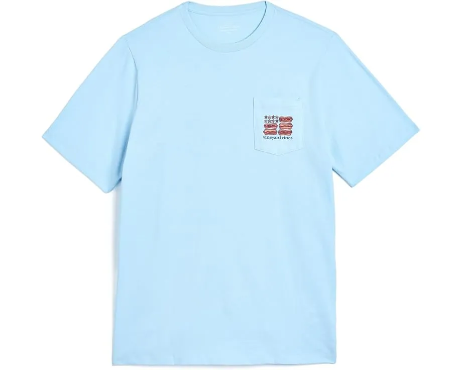 Детская футболка Vineyard Vines с хот-догом и флагом США