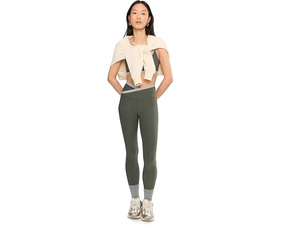 Beyond Yoga спортивный топ Spacedye Outlines Strappy Bra с ремешками