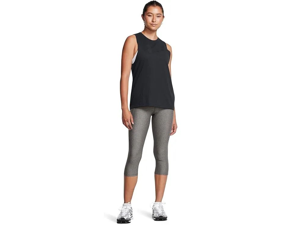 Капри Under Armour HeatGear Armour с высоким поясом и карманом