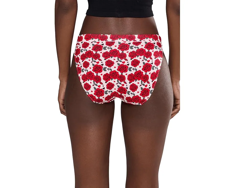 Бикини UltraModal™ Feel Free High Leg с высоким вырезом и цветочным принтом MeUndies