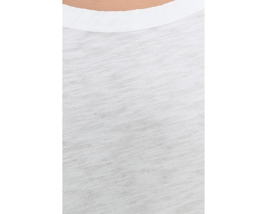 Длинная футболка Mod-o-doc с круглым вырезом и длинными рукавами