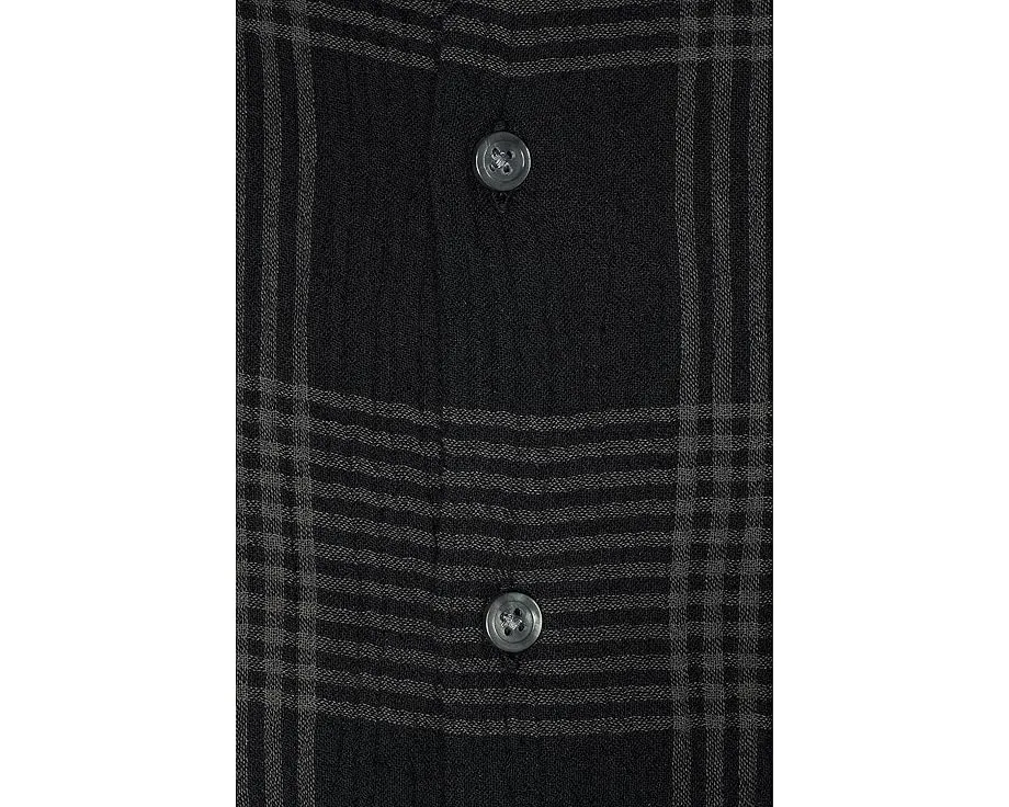 Рубашка John Varvatos Luca из модала с отложным воротником и длинными рукавами