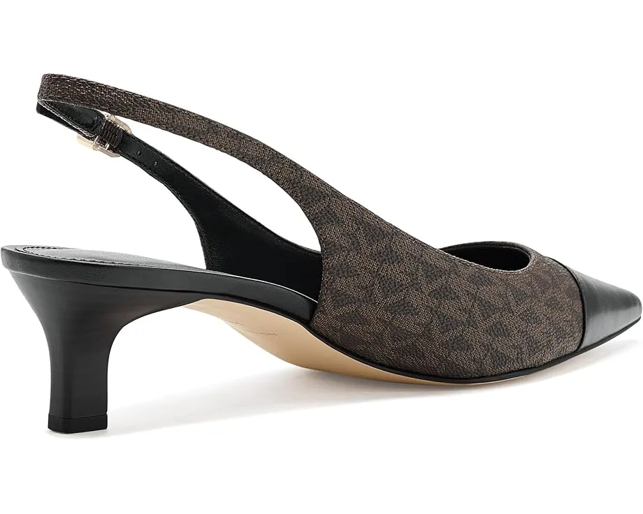 Туфли MICHAEL Michael Kors Amara Toe Cap Sling Pumps с мыском и киттеном