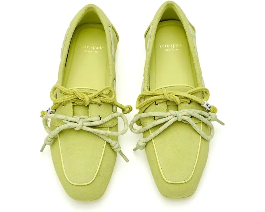 Мокасины Know The Ropes из мягкой замши с квадратным носком