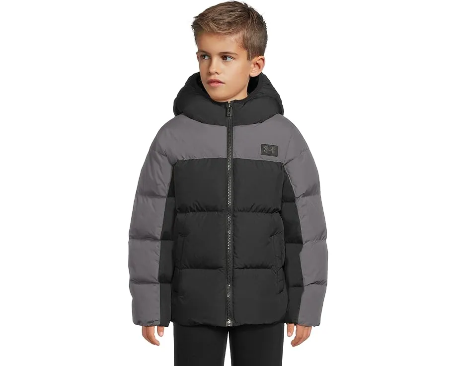 Пуховик Under Armour Kids Tuckerman для мальчиков с капюшоном и карманами