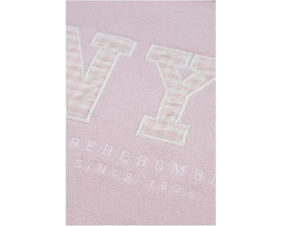 Свитшот в клетку с принтом NYC для детей