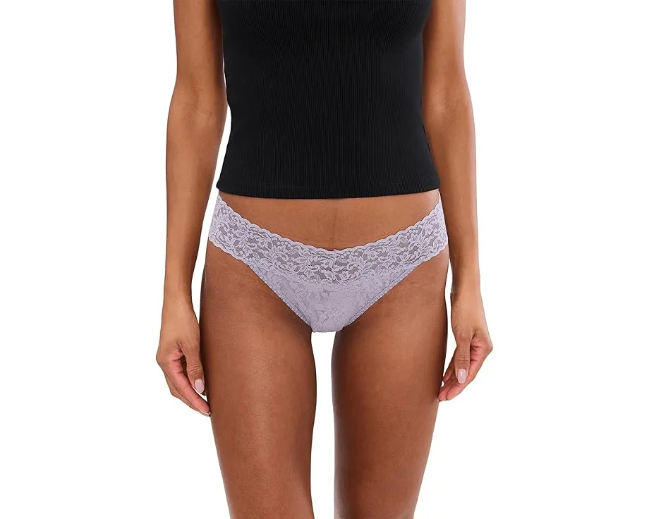 Трусы-стринги Hanky Panky Signature Lace Original Rise с кружевом
