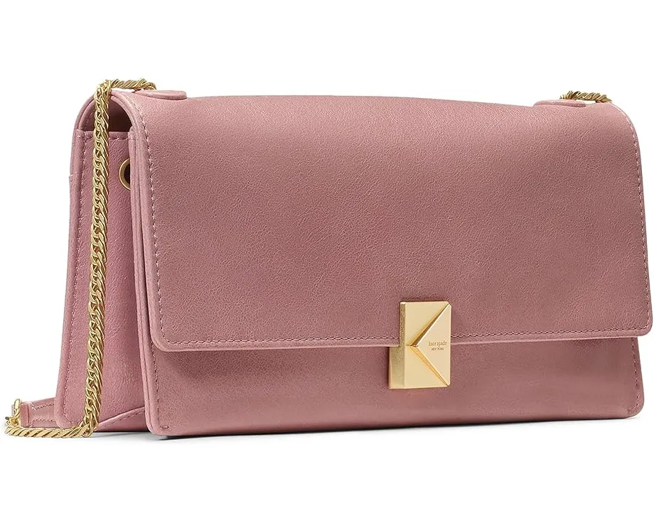 Мягкая сумка через плечо Kate Spade New York Deco из глянцевой кожи