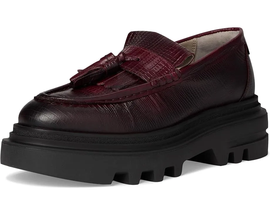 Лоферы AllSaints Beth с кисточками на массивной подошве