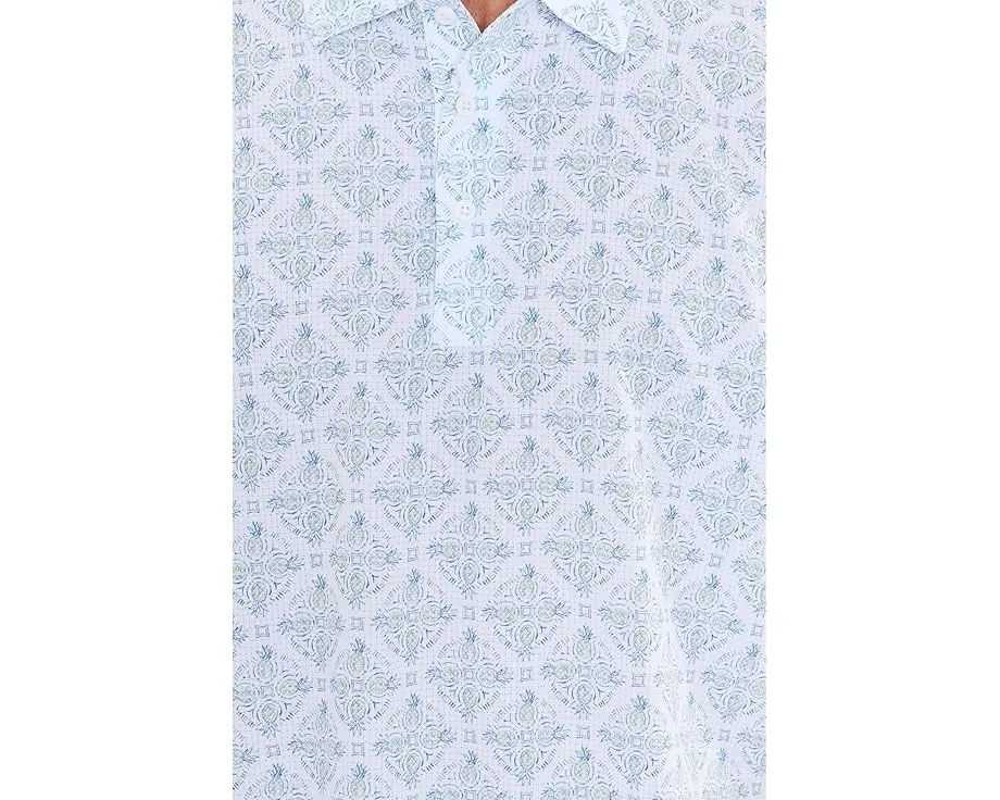 Поло Tommy Bahama Bahama Coast Pina Islands с деликатным принтом