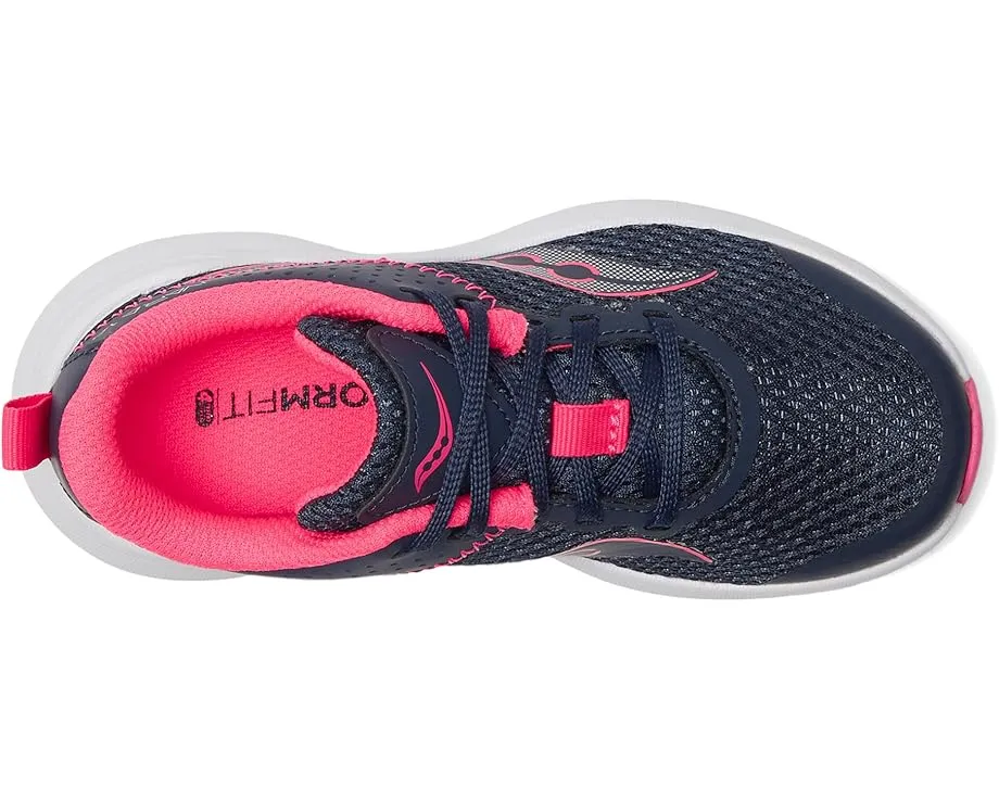Детские кроссовки Saucony Kinvara 14 LTT с сетчатым верхом и амортизацией PWRRUN