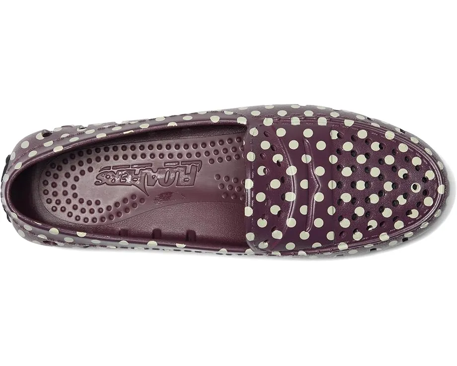 Floafers Posh Driver Print мокасины с массажными стельками и вентиляцией