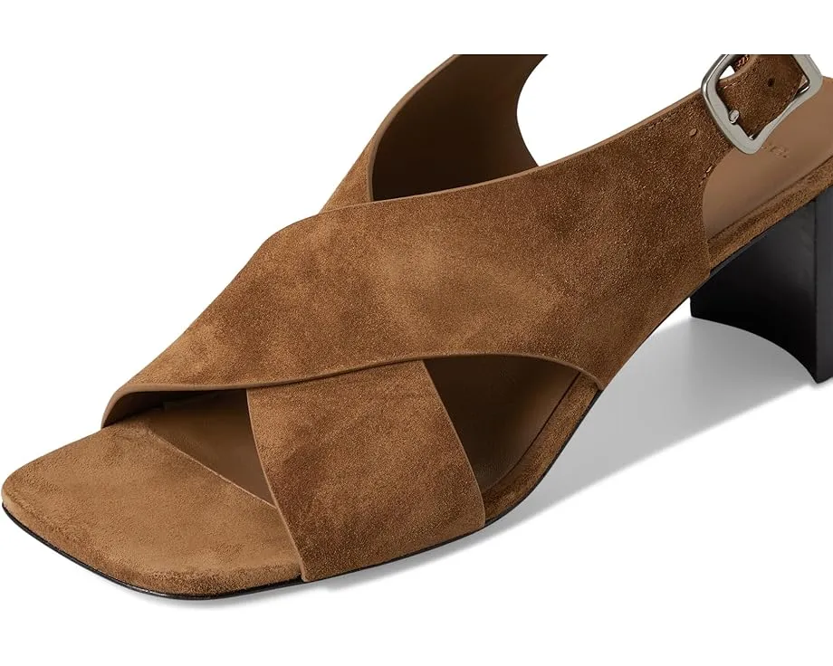 Босоножки Omega от Vince с перекрещивающимися бретелями и квадратным носком