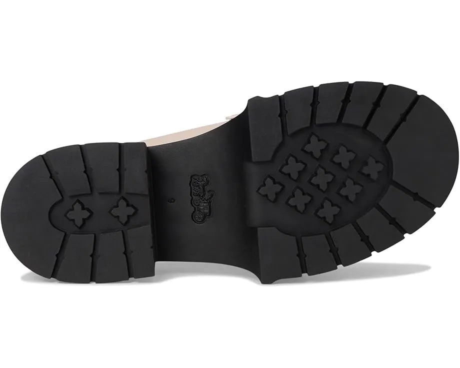 Лоферы Leah на платформе от COACH из гладкой кожи с амортизирующей стелькой