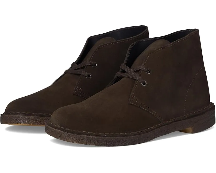 Ботинки Clarks Desert Boots из замши на резиновой подошве