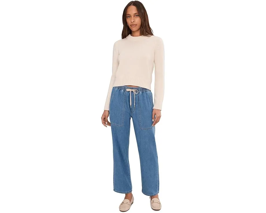 Джинсы Liverpool Los Angeles Easy Mid-Rise Pull-on с прямой штаниной и эластичным поясом