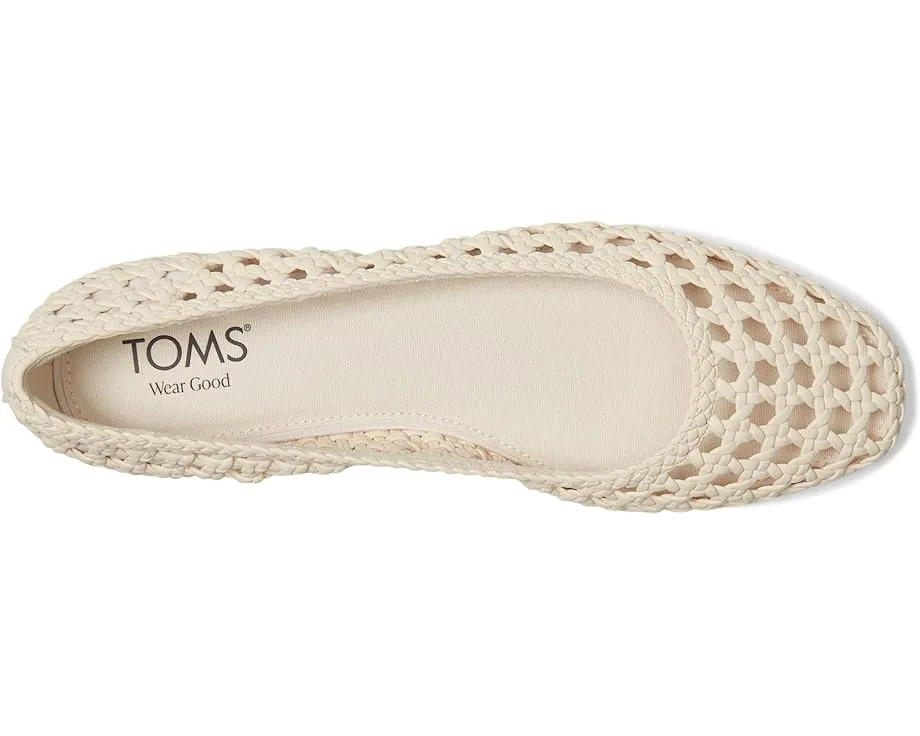 Балетки Briella с квадратным носком и металлизированными деталями