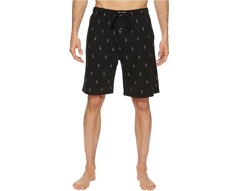 Хлопковые шорты для сна Polo Ralph Lauren с эластичным поясом