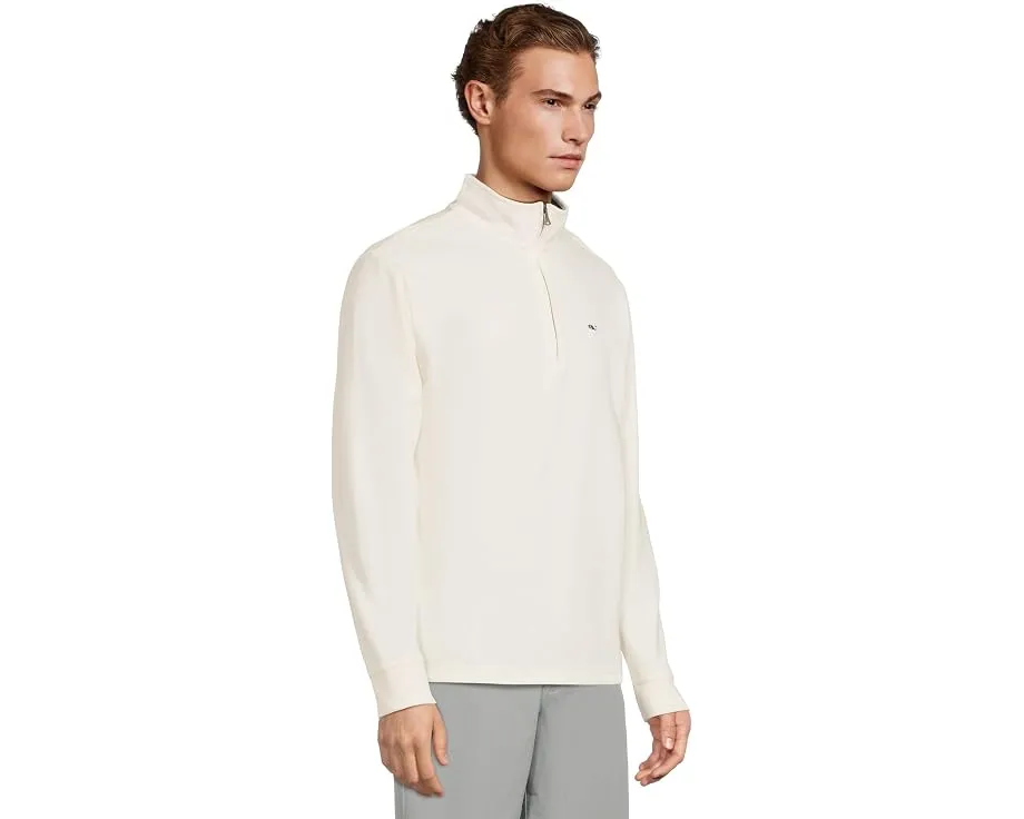 Водоотталкивающее поло Saltwater Quarter Zip от Vineyard Vines