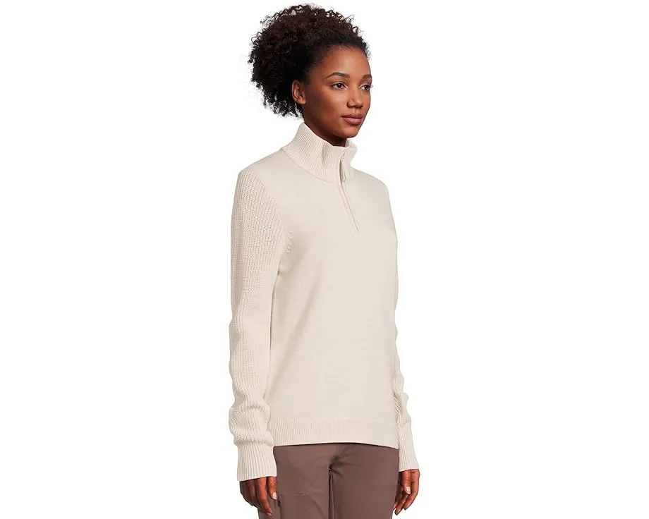 Royal Robbins свитер Westlands 1/4 Zip из смеси шерсти мериноса и переработанного полиэстера