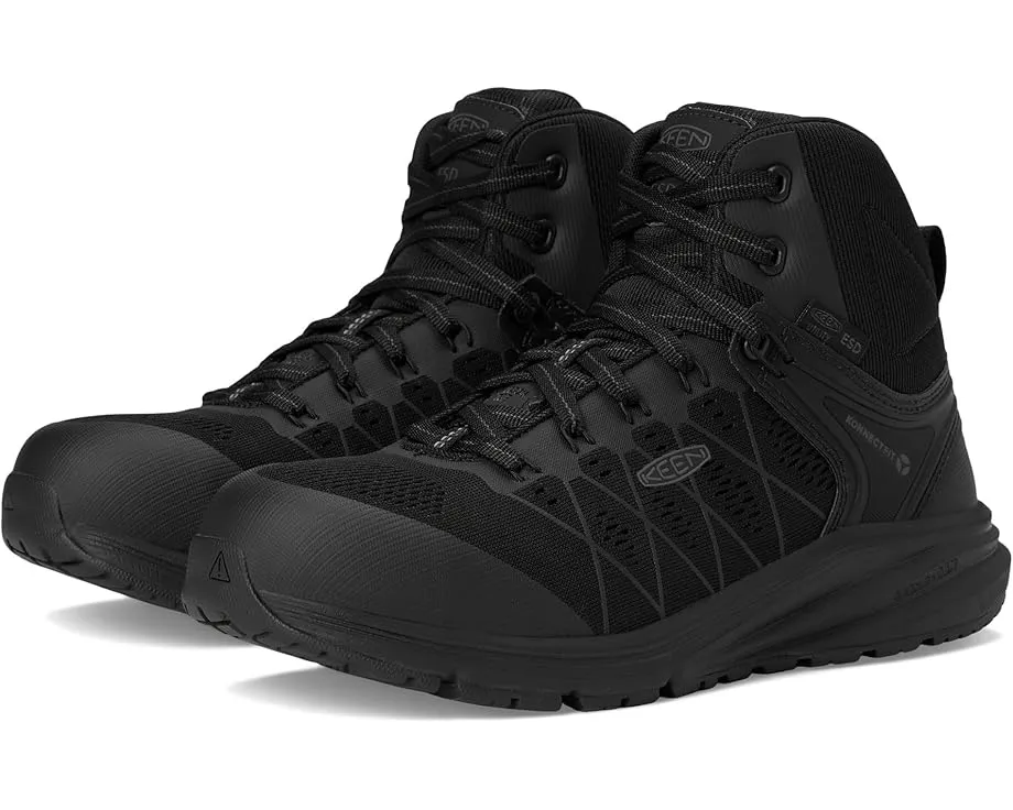KEEN Vista Energy Mid ESD рабочие ботинки с композитным носком и системой KONNECTFIT