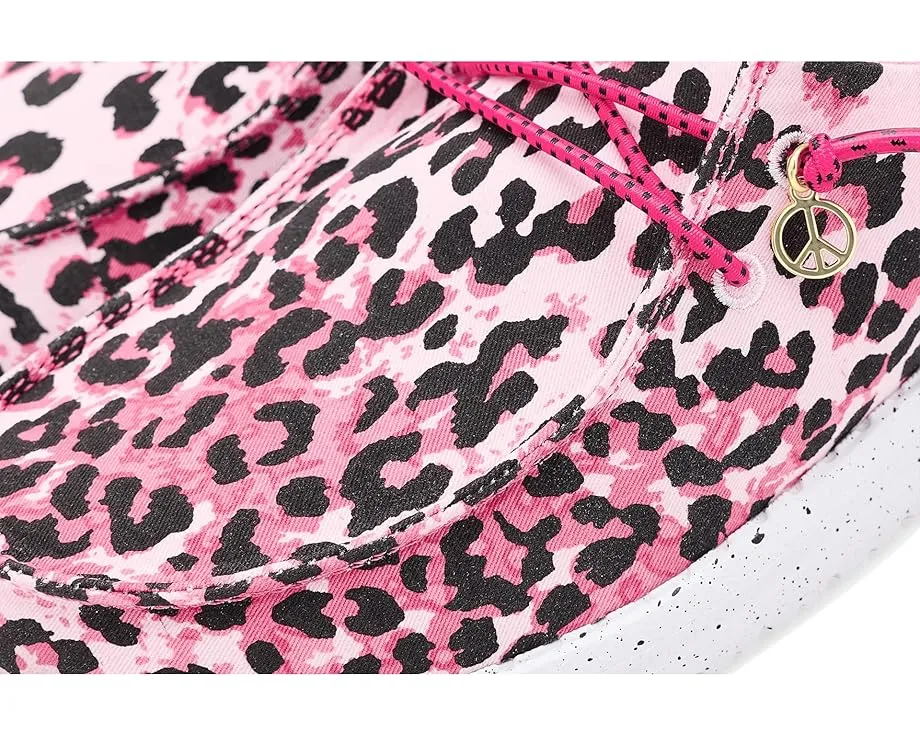 Кроссовки Wendy Print с леопардовым принтом и эластичными шнурками