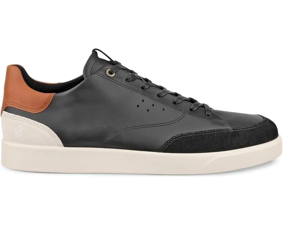 Кроссовки ECCO Street Lite Court из мягкой кожи с ретро-стилем