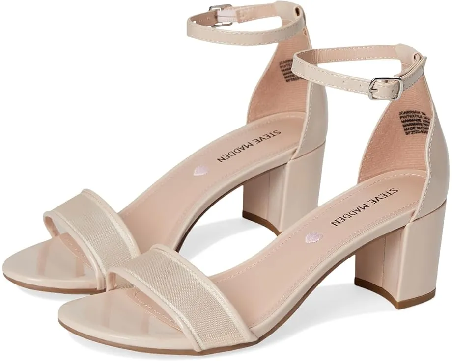 Детские босоножки Steve Madden Kids Carrson на квадратном каблуке