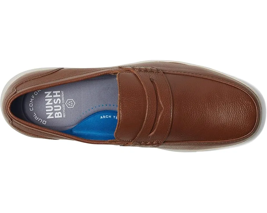 Лоферы Nunn Bush Luca Moccasin Toe Penny с мокасиновым носком и стелькой Dual Comfort