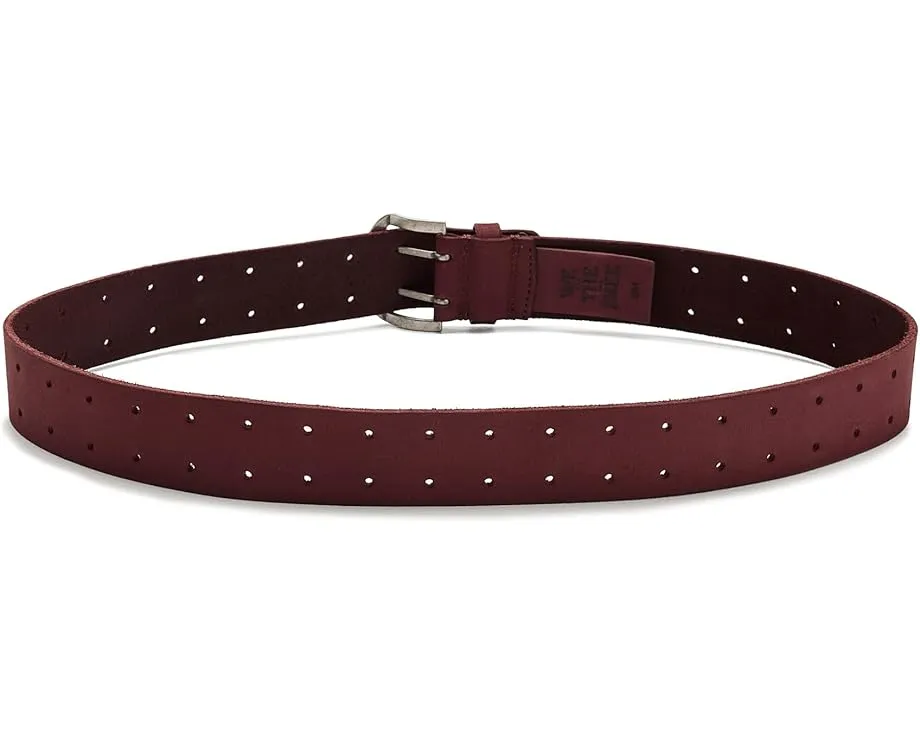 Free People Ремень We The Free Double Cross с перфорацией из натуральной кожи