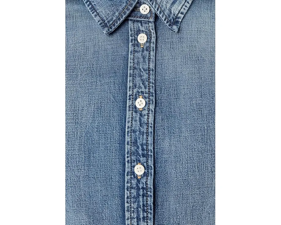 Джинсовая рубашка Lauren Ralph Lauren Classic Fit с вышитым логотипом