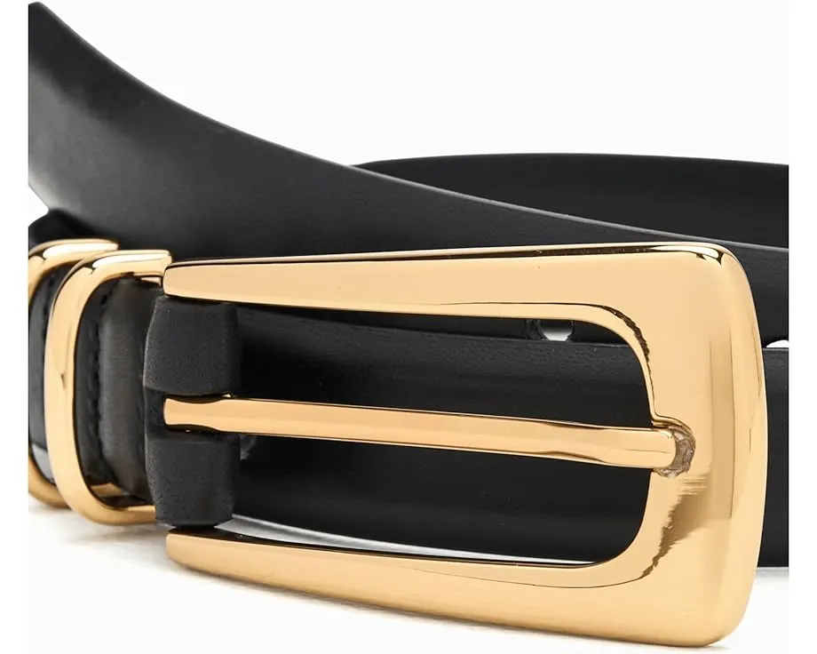 Кожаный ремень Madewell с удлиненной пряжкой