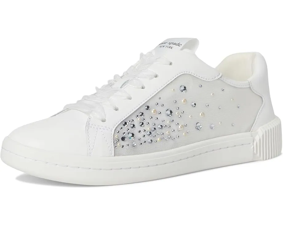 Кроссовки Kate Spade New York Tori с кристаллами и шнуровкой