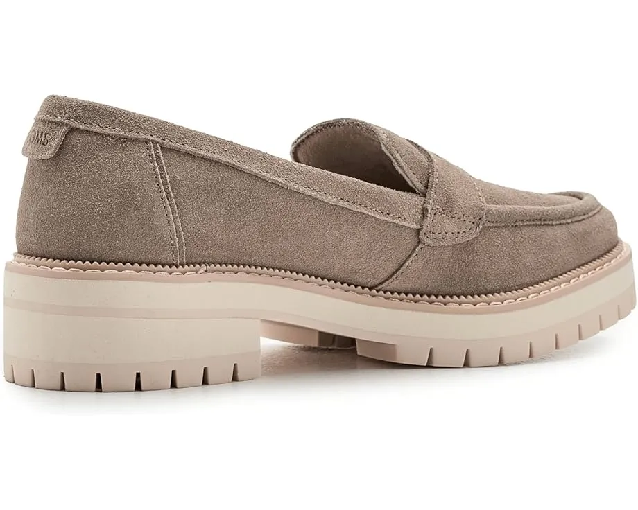 Лоферы TOMS Cara с платформой и контрастными деталями