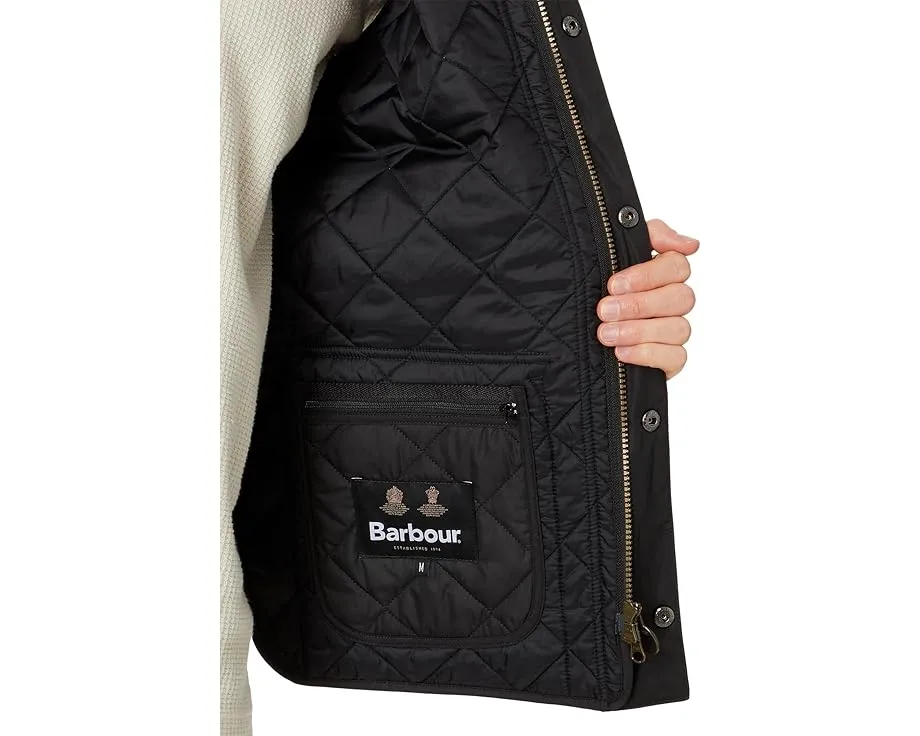 Жилет Barbour Lowerdale Gile с стежкой в ромб и накладными карманами