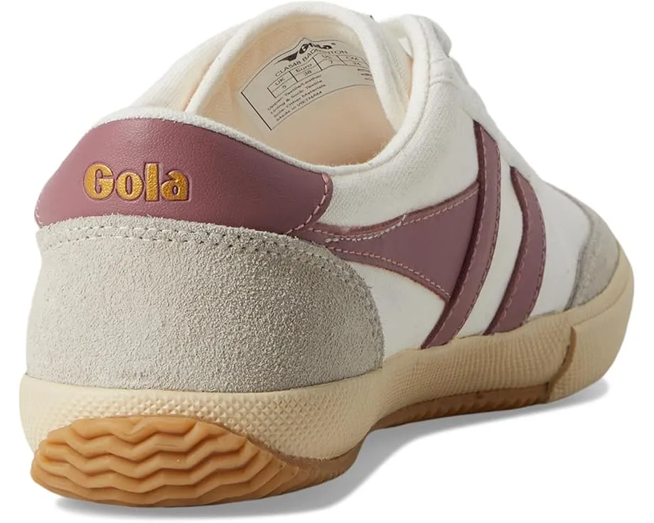 Кроссовки Gola Badminton из хлопка с замшевыми вставками