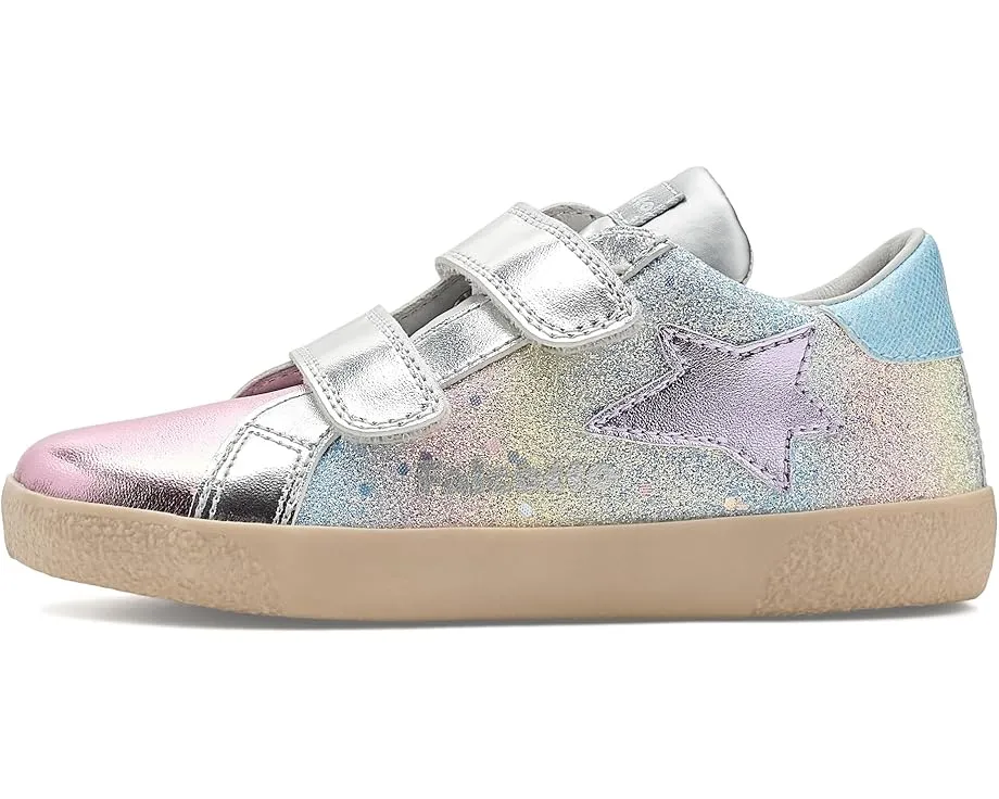 Кроссовки Naturino Alnoite 2 Vl из кожи и ткани с застежкой на липучке