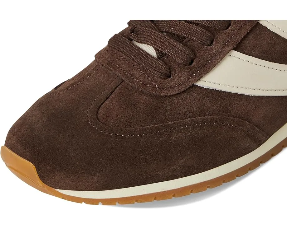 Кроссовки Vince Oasis Runner из замши с волнообразным рисунком подошвы