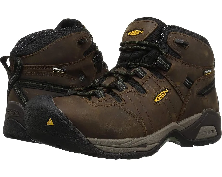 Рабочие ботинки KEEN Utility Detroit XT Mid с водонепроницаемой мембраной и стальным носком