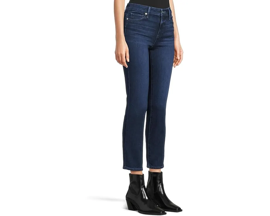 Paige Джинсы Cindy с прямым кроем и темным оттенком