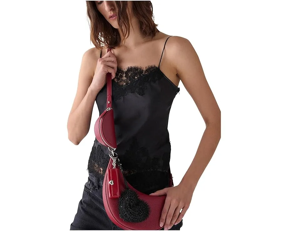 Брелок для сумки Kate Spade New York Charmed в форме сердца из тюля