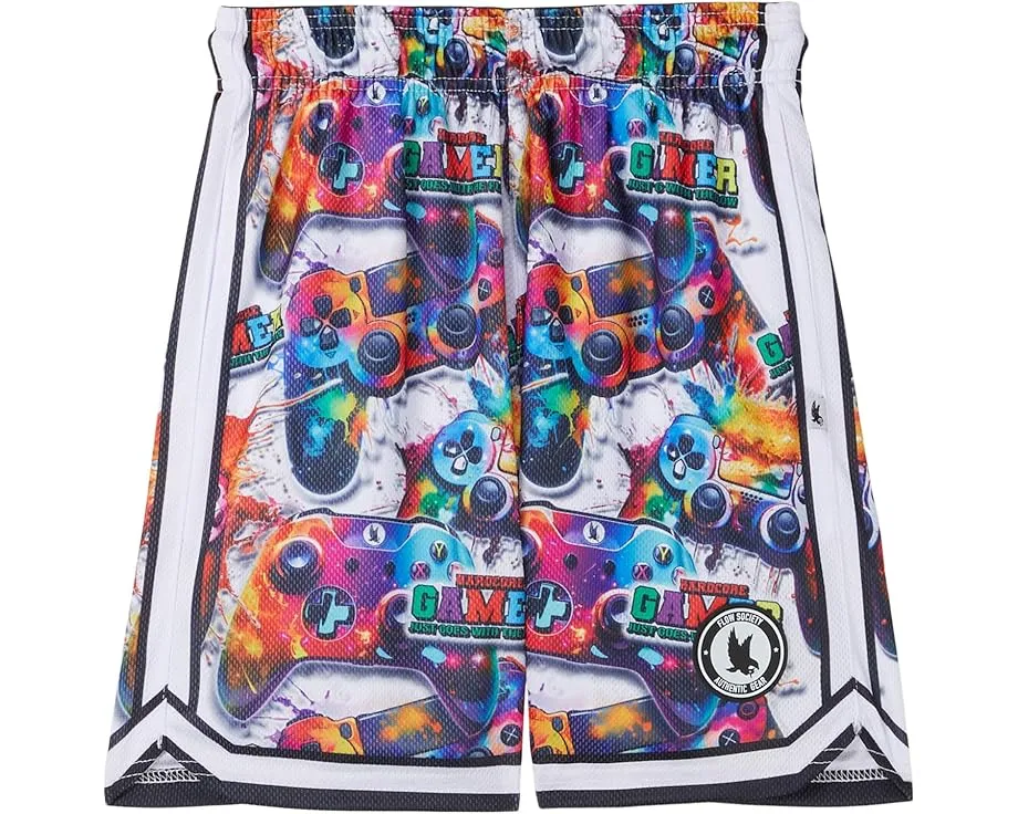 FLOW SOCIETY Игровые шорты Gamer Flow с уникальным принтом