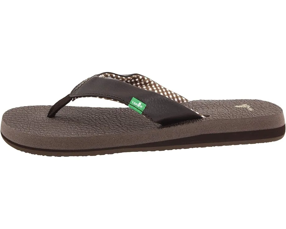 Сандалии Yoga Mat от Sanuk с мягкой стелькой из материала для йоги